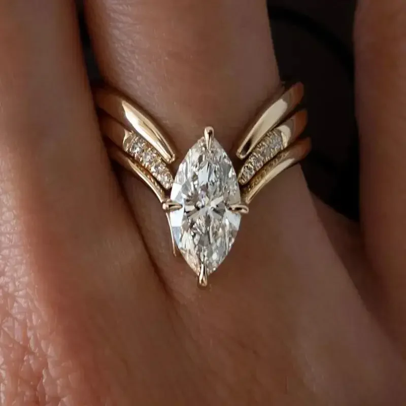 Marquise Diamond Ring